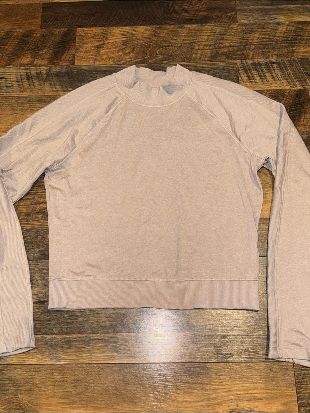 Old Navy Mauve Active Cozecore Mock Neck Top